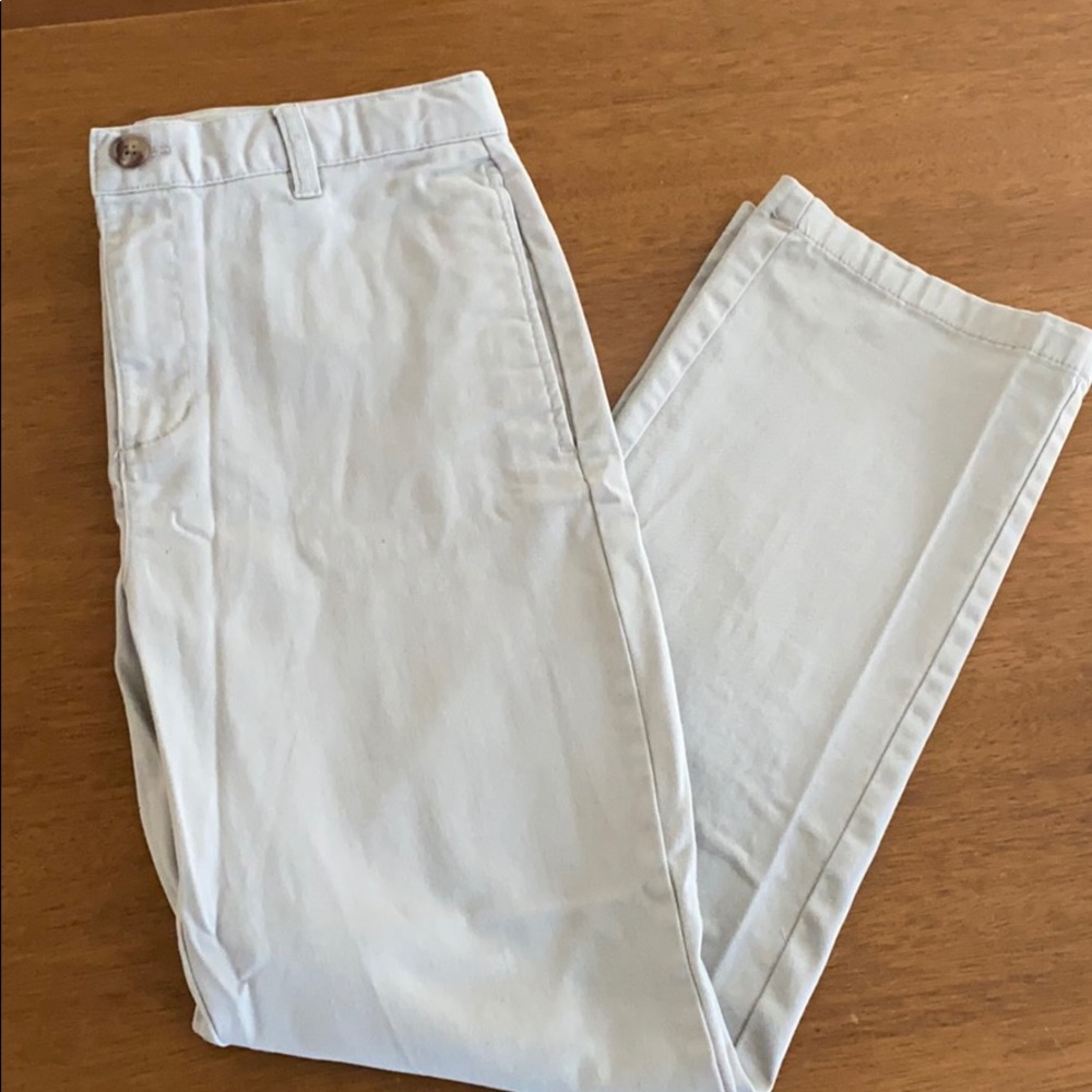 Boys husky khaki pants